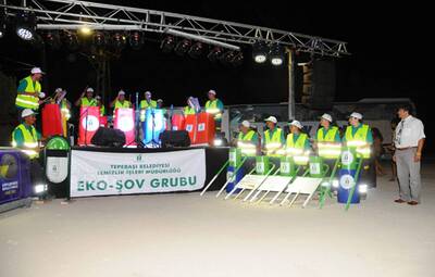 GENÇLİK KAMPINDA EKO ŞOV RÜZGÂRI